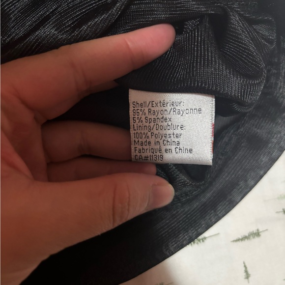 Black Sequin Striped Mini Dress - Picture 4 of 4